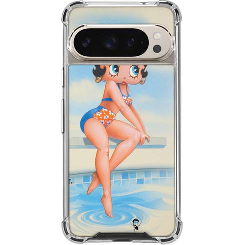 Betty Boop Bikini Pixel 9/9 Pro Clear Case